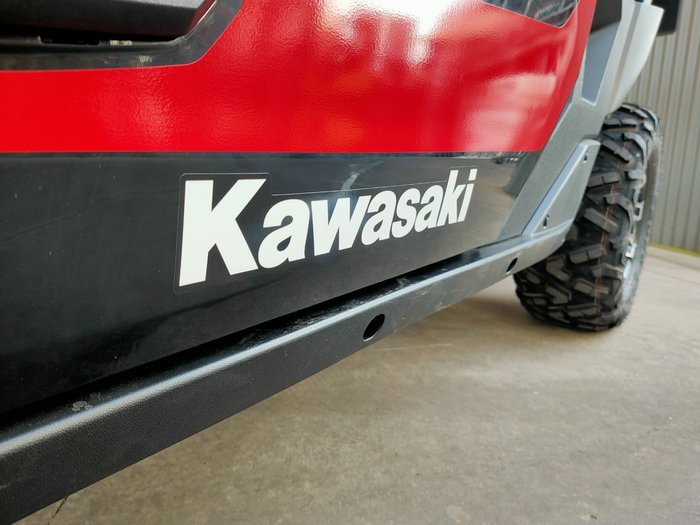 2024 KAWASAKI RIDGE HVAC ATV RED
