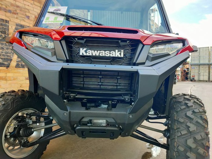 2024 KAWASAKI RIDGE HVAC ATV RED