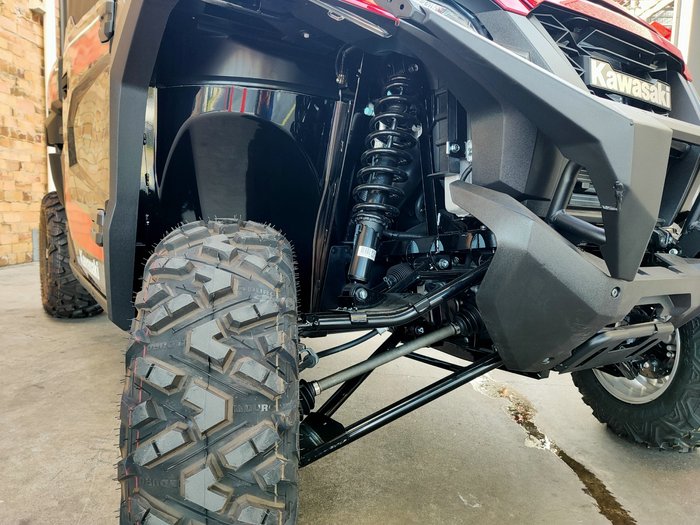 2024 KAWASAKI RIDGE HVAC ATV RED