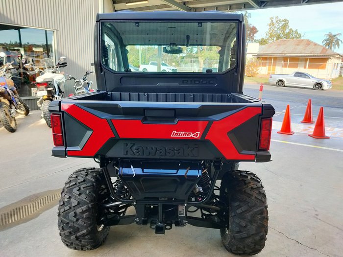 2024 KAWASAKI RIDGE HVAC ATV RED
