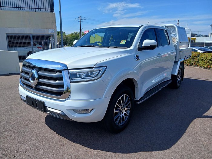 2023 GWM Ute Cannon CC NPW 4X4 Pearl White