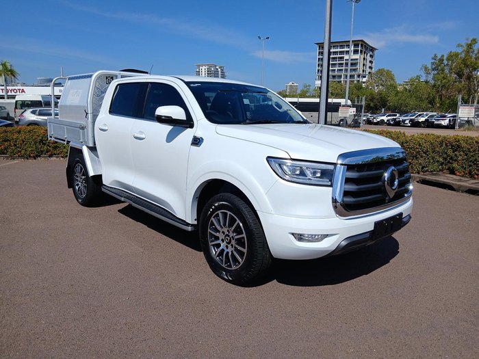 2023 GWM Ute Cannon CC NPW 4X4 Pearl White