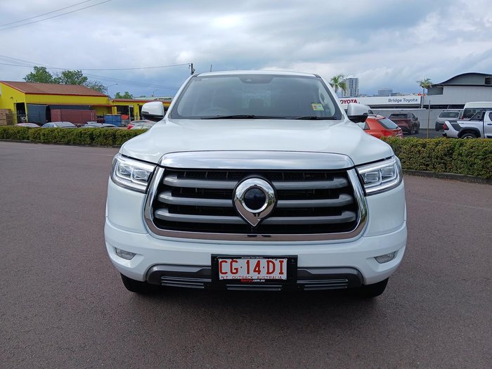 2023 GWM Ute Cannon CC NPW 4X4 Pearl White