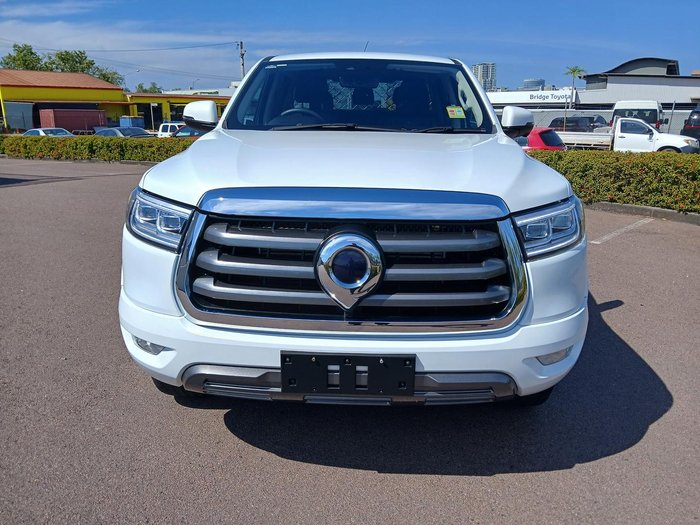 2023 GWM Ute Cannon CC NPW 4X4 Pearl White