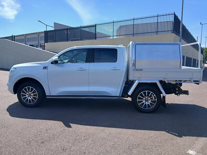 2023 GWM Ute Cannon CC NPW 4X4 Pearl White
