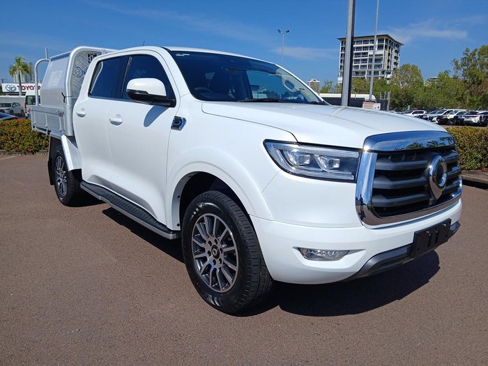 2023 GWM Ute Cannon CC NPW 4X4 Pearl White