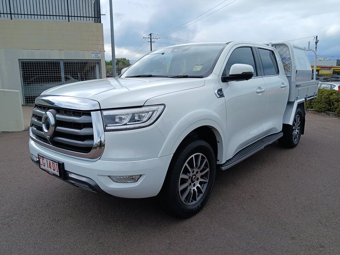 2023 GWM Ute Cannon CC NPW 4X4 Pearl White