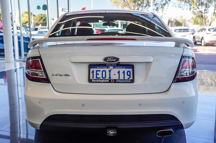2013 Ford Falcon XR6 FG MkII Winter White