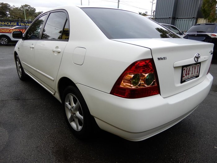 2005 Toyota Corolla Conquest ZZE122R Glacier White