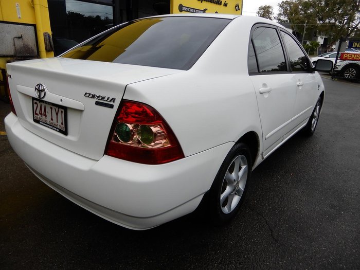 2005 Toyota Corolla Conquest ZZE122R Glacier White