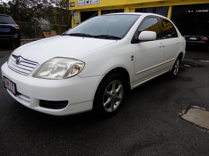 2005 Toyota Corolla Conquest ZZE122R Glacier White