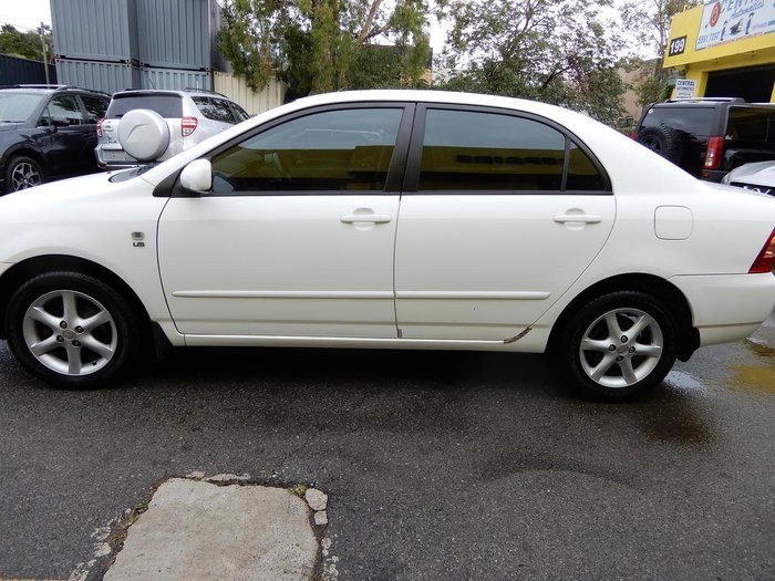 2005 Toyota Corolla Conquest ZZE122R Glacier White