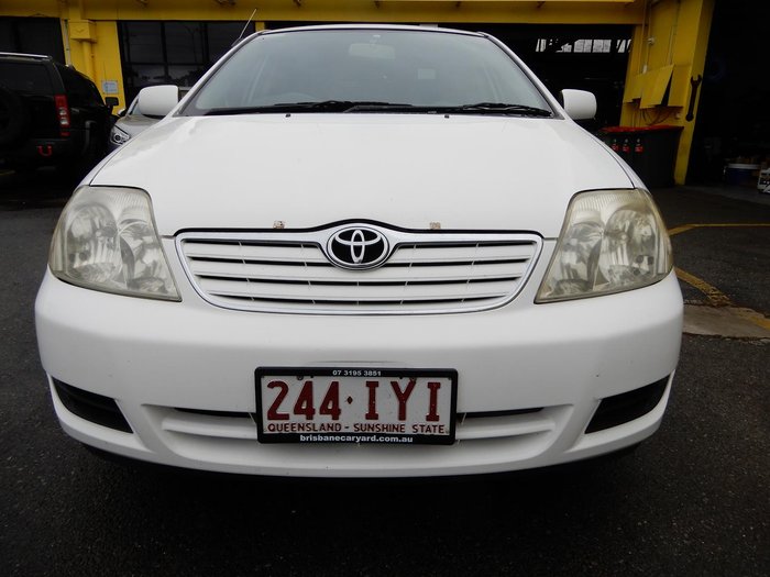 2005 Toyota Corolla Conquest ZZE122R Glacier White