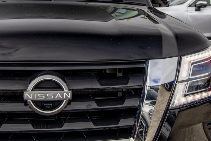 2022 Nissan Patrol Ti Y62 MY22 4X4 Dual Range Black Obsidian