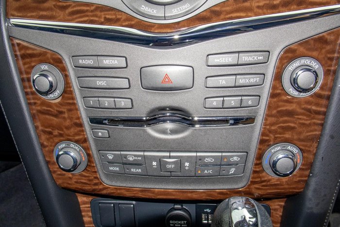 2022 Nissan Patrol Ti Y62 MY22 4X4 Dual Range Black Obsidian