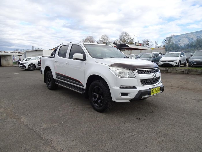 2015 Holden Colorado LS RG MY16 4x2 Summit White