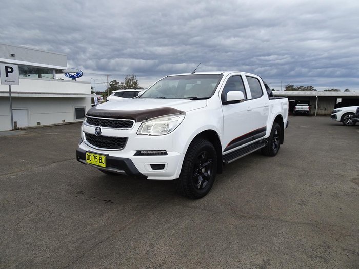 2015 Holden Colorado LS RG MY16 4x2 Summit White