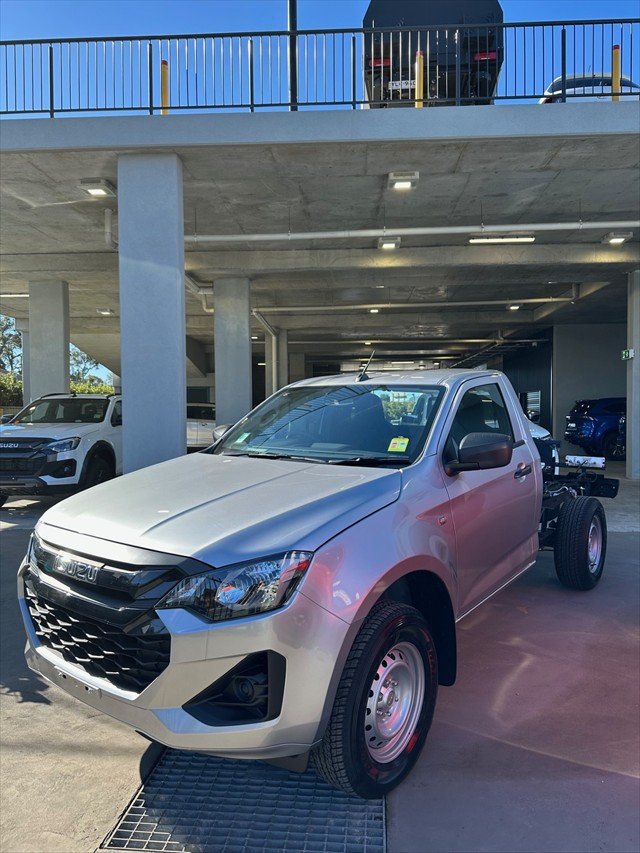 2025 Isuzu D-MAX SX MY24 4X4 Dual Range Mercury Silver Metallic
