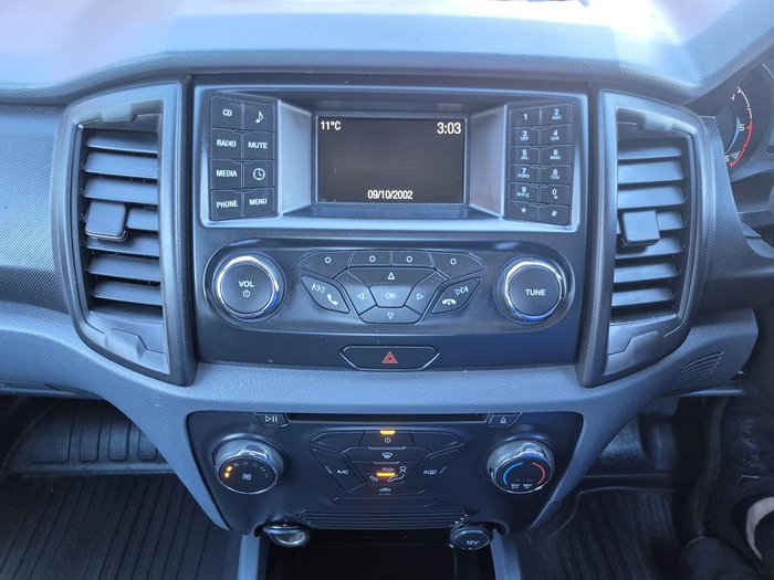 2018 Ford Ranger XL Hi-Rider PX MkII MY18 4x2 Cool White