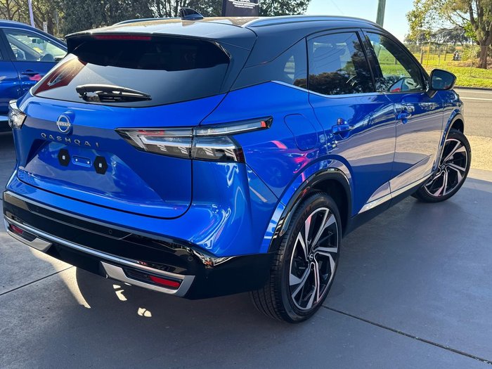 2025 Nissan QASHQAI Ti-L J12 MY25 Magnetic Blue with Onyx Black Roof