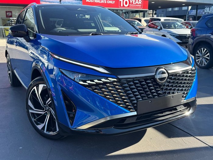 2025 Nissan QASHQAI Ti-L J12 MY25 Magnetic Blue with Onyx Black Roof