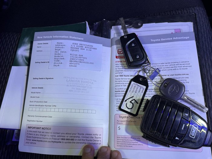 2018 Toyota Hilux Workmate