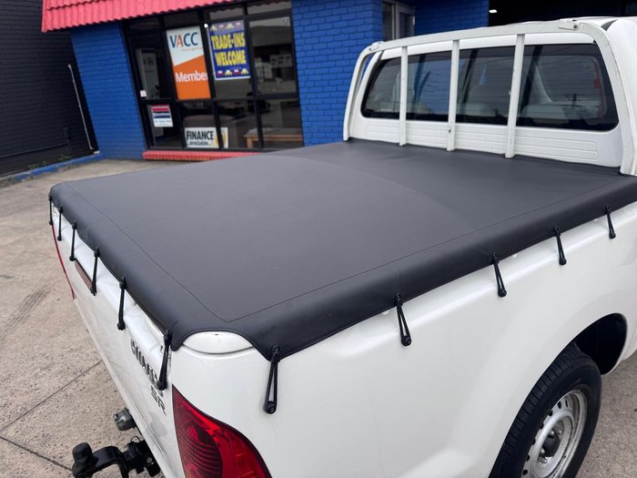 2007 Toyota Hilux SR KUN16R MY08 4x2 Glacier White