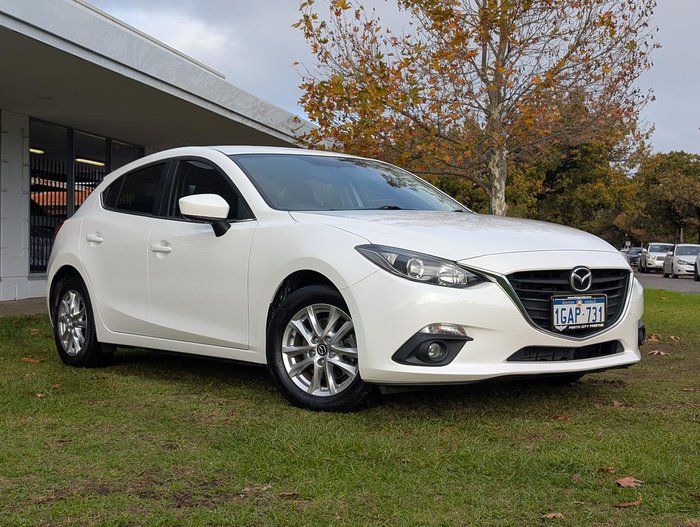 2016 Mazda 3 Maxx BM Series Snowflake White Pearl