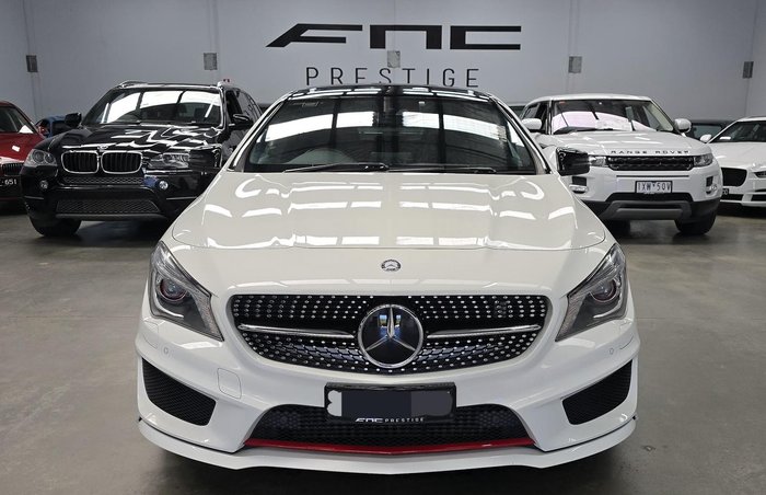 2015 Mercedes-Benz CLA-Class CLA250 Sport C117 Four Wheel Drive Cirrus White