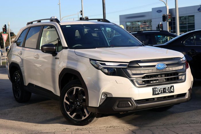 2025 Subaru Forester Hybrid S6 MY26 AWD Crystal White