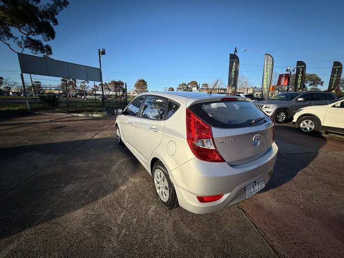 2017 Hyundai Accent Active RB4 MY17 Sleek Silver