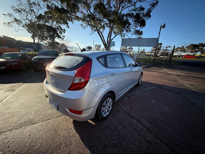 2017 Hyundai Accent Active RB4 MY17 Sleek Silver