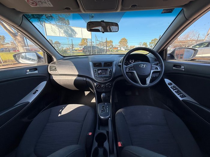 2017 Hyundai Accent Active RB4 MY17 Sleek Silver