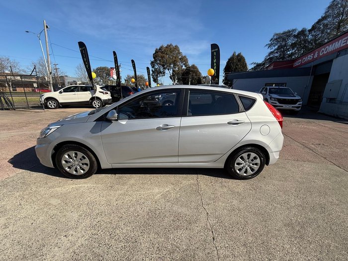 2017 Hyundai Accent Active RB4 MY17 Sleek Silver