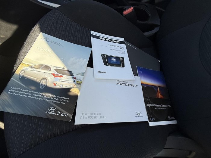 2017 Hyundai Accent Active RB4 MY17 Sleek Silver