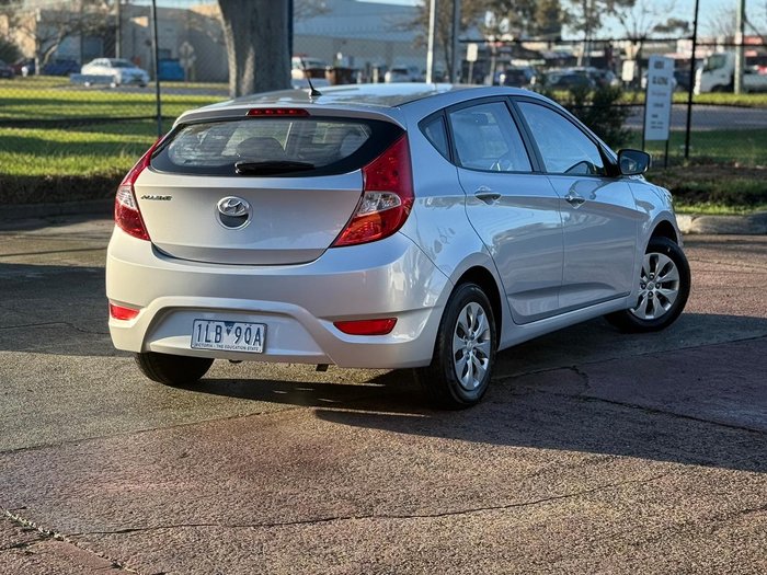 2017 Hyundai Accent Active RB4 MY17 Sleek Silver