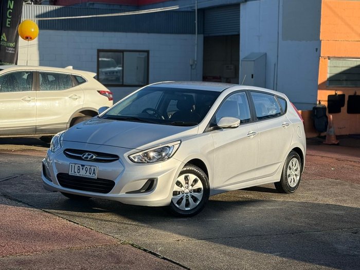 2017 Hyundai Accent Active RB4 MY17 Sleek Silver