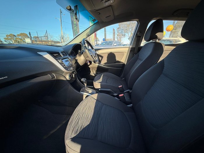 2017 Hyundai Accent Active RB4 MY17 Sleek Silver