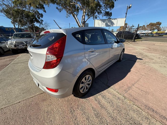 2017 Hyundai Accent Active RB4 MY17 Sleek Silver