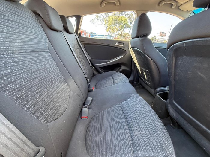 2017 Hyundai Accent Active RB4 MY17 Sleek Silver
