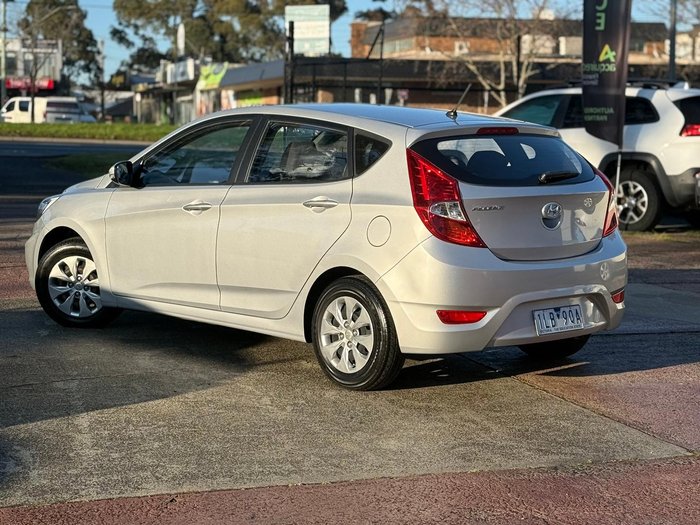 2017 Hyundai Accent Active RB4 MY17 Sleek Silver