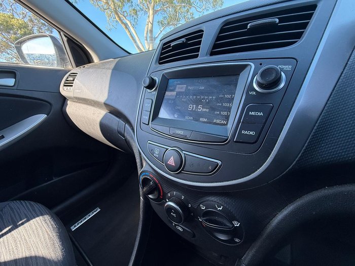 2017 Hyundai Accent Active RB4 MY17 Sleek Silver