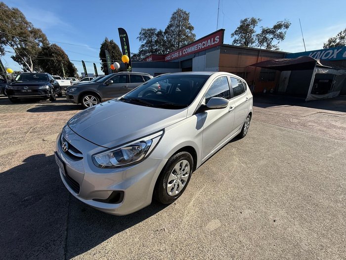 2017 Hyundai Accent Active RB4 MY17 Sleek Silver