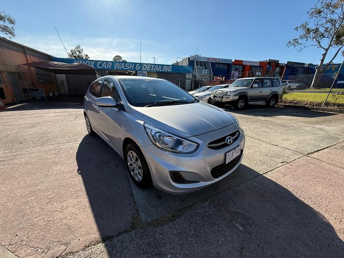 2017 Hyundai Accent Active RB4 MY17 Sleek Silver