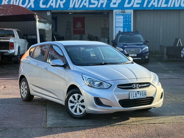 2017 Hyundai Accent Active RB4 MY17 Sleek Silver