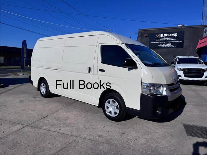2014 Toyota Hiace KDH221R MY14 French Vanilla