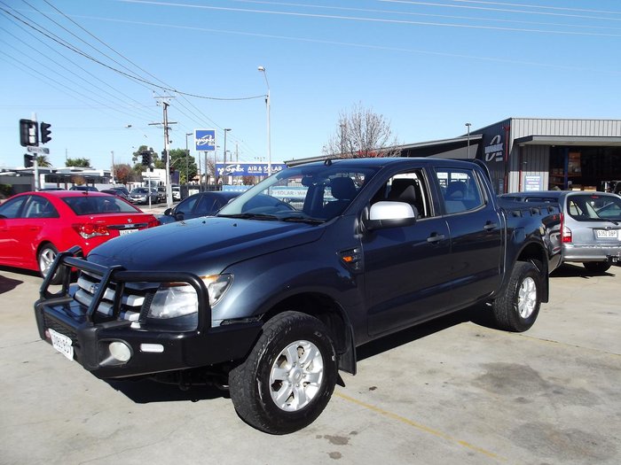 2015 Ford Ranger XLS PX 4X4 Dual Range Metropolitan Grey