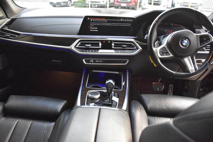 2021 BMW X7 xDrive30d M Sport Dark Shadow Edition G07 4X4 Constant Frozen Arctic Grey