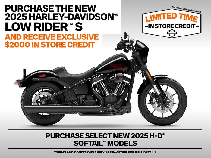 2025 Harley-davidson FXLRS LOW RIDER S (117) VIVID BLACK