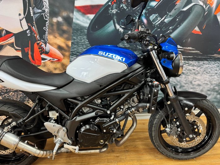 2018 Suzuki SV650AU LAMS BLUE/WHITE